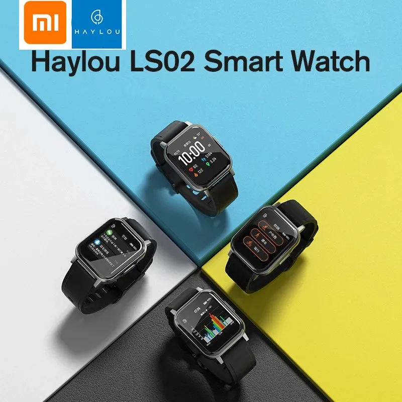 Смарт-часы Xiaomi Haylou Solar LS02 английская версия напоминания о звонках IP68