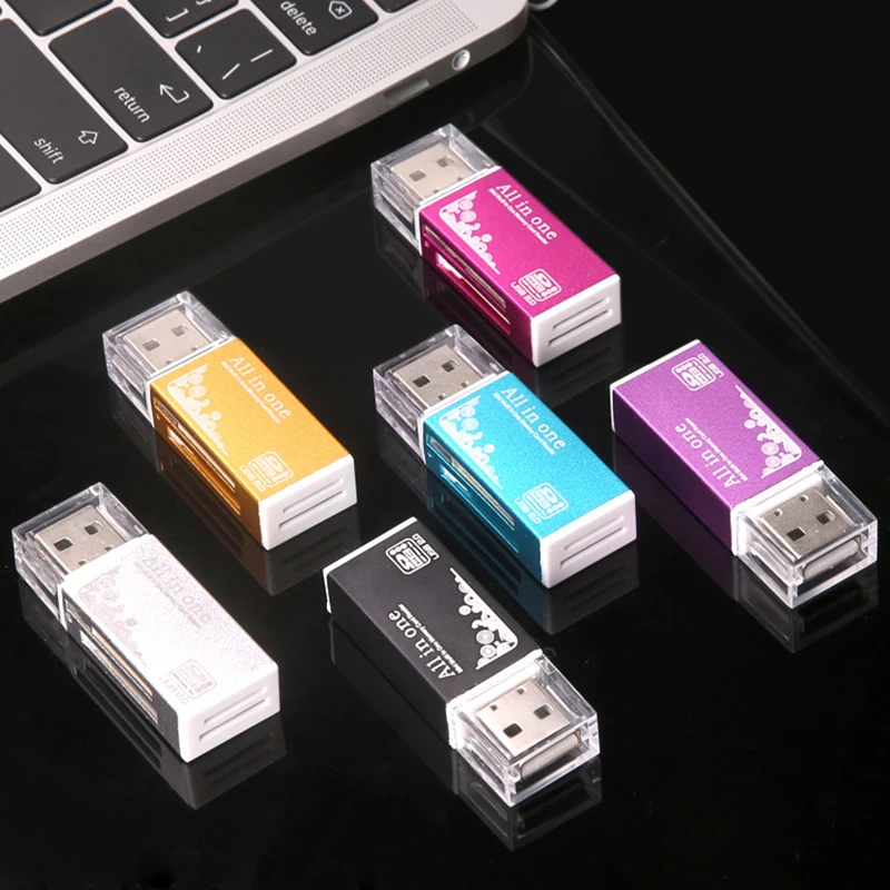 1 шт. устройство для чтения карт памяти MINI USB OTG Micro SD/SDXC TF адаптер для чтения карт для ПК ноутбук Прямая поставка