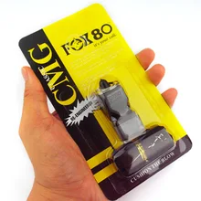 Фокс рефери свисток резинки щит свисток с gua sheng zi без косточек баскетбол футбол волейбол игра рефери Спорт Обучение