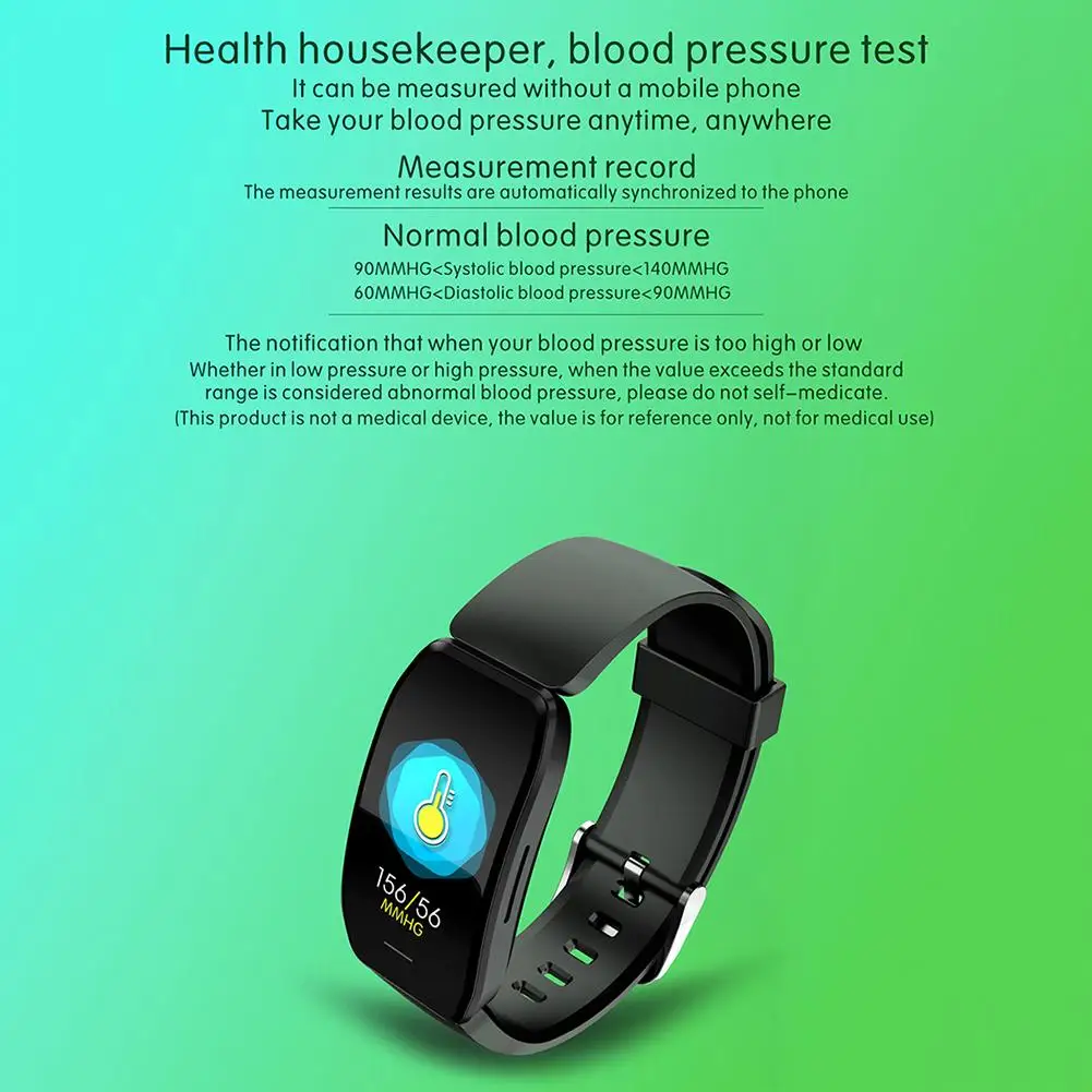 Спортивные Смарт-часы, Bluetooth, монитор сердечного ритма, 1,14 дюймов, сенсорный цветной экран, IP67, водонепроницаемый, подсчет шагов, умный Браслет