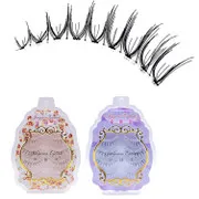 Jin yu Beauty M10 Refined Entirely Handmade Sharpened Eyelash 4-Pack Eyelash Natural And Realistic-High-temperature Fiber Super