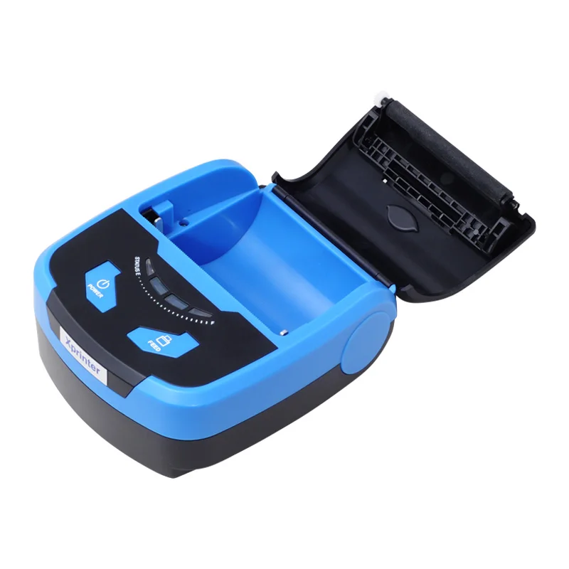 Портативный 80 мм Bluetooth термопринтер Поддержка Android POS многоязычный Макс 70 мм/сек низкий уровень шума, высокая скорость печати