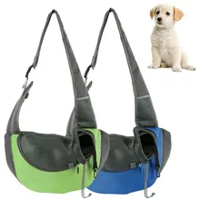 Pet Puppy Carrier Открытый Путешествия собака сумка сетка Оксфорд один комфорт Слинг Сумка