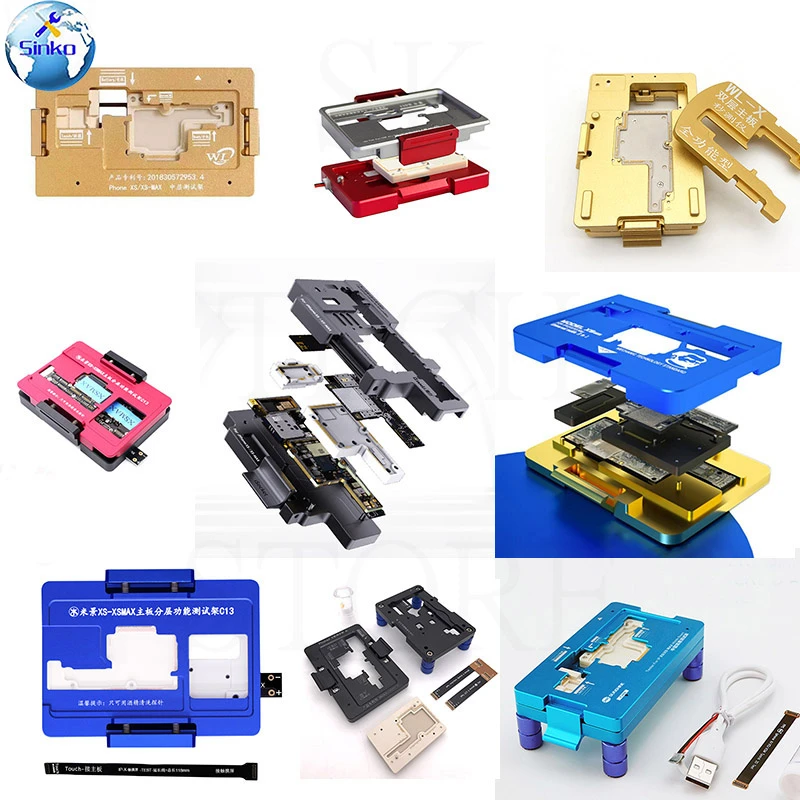 

All Brands iSocket For IPhone X Xs / Xs Max Motherboard Test Fixture For IPHONEX Double-deck Motherboard Function Tester