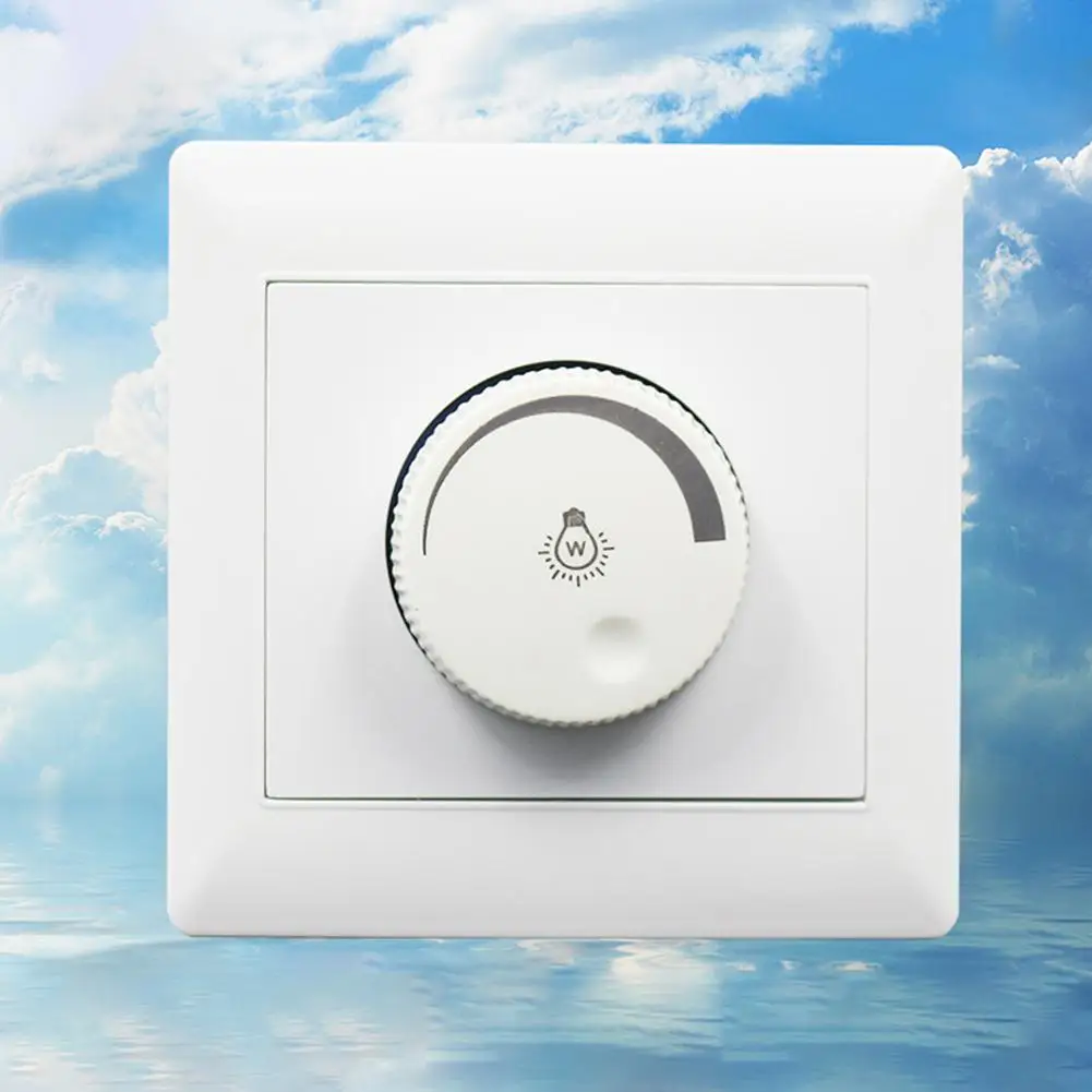 100W 220V Dimmer Switch 86 Type Concealed Installation LED Dimming