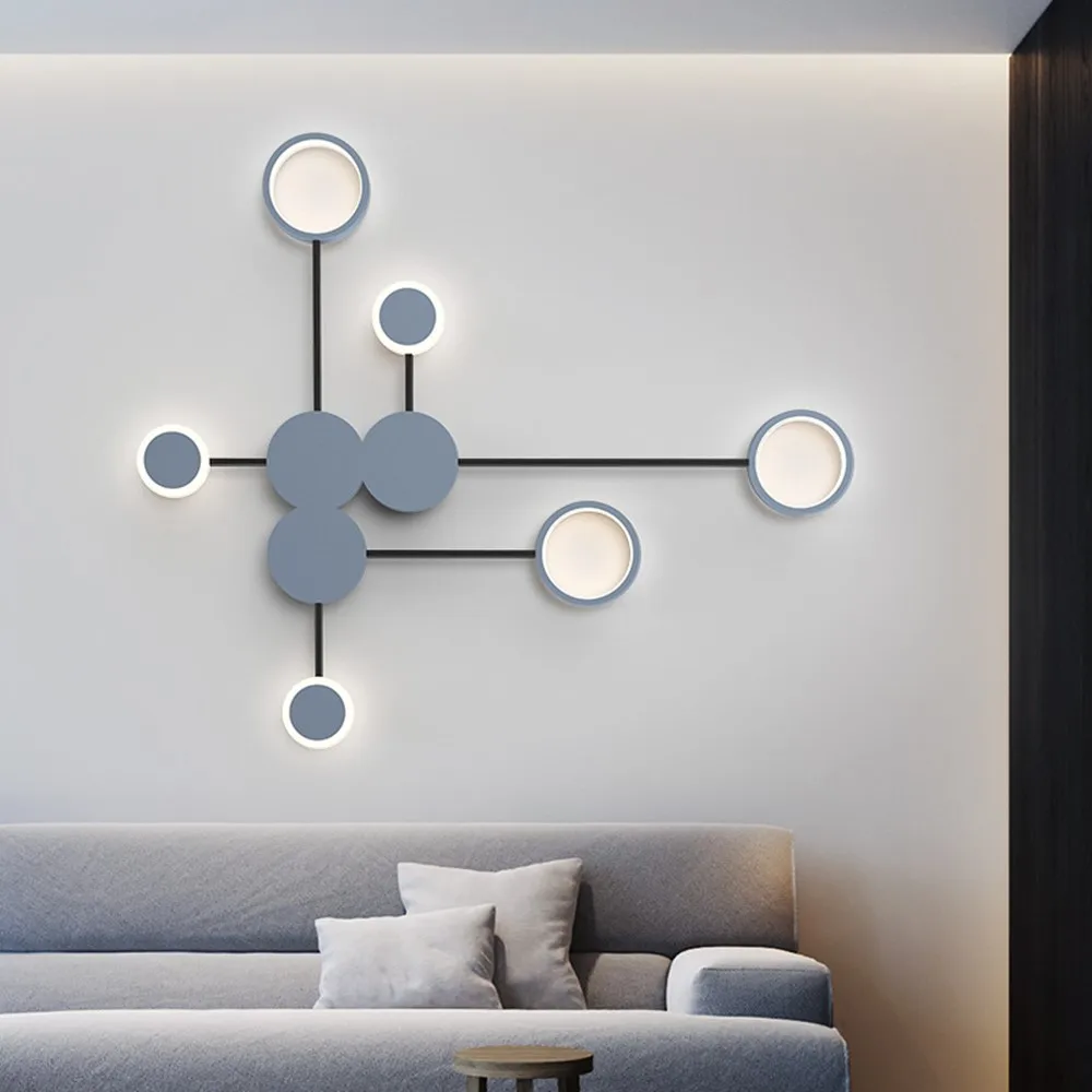 Severská moderní zeď lampa LED minimalistické zeď lamp pro žití pokoj ložnice, schodiště lampa, u postele zeď světel pro domácí dekorace