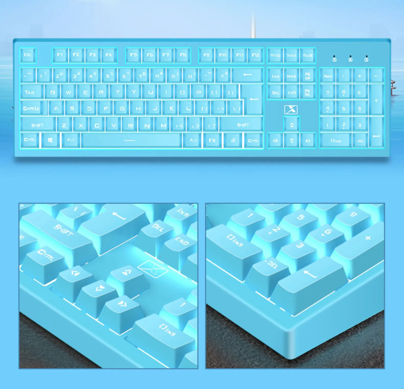K616 P-BT Keycaps 104 клавиш Wird клавиатура для игрового Keyboad ПК ноутбука