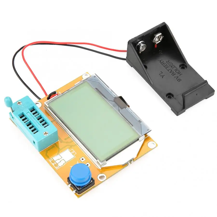 Lcd Графический транзистор индуктор конденсатор ESR метр Многофункциональный тестер