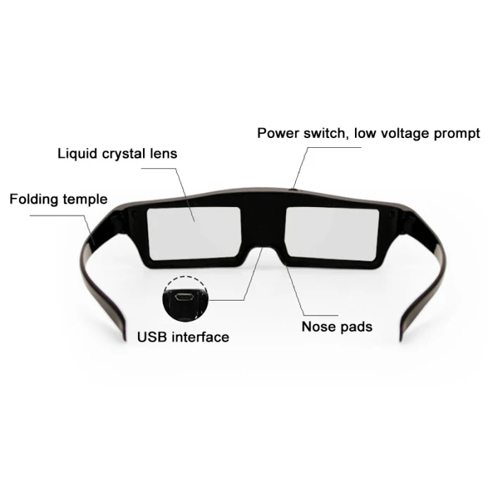 3D Bluetooth активные очки затвора для Epson sony samsung Panasonic 3D tv GY88