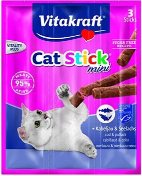 

Cat Stick Mini Merluzzo E Tonno