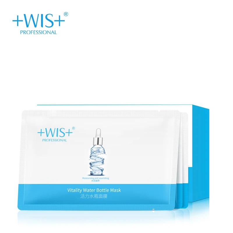 WIS vitality water bottle mask moisturizing skin deep hydrating gentle clean pores brighten skin color authentic male and female WIS vitality water bottle mask moisturizing skin deep hydrating gentle clean pores brighten skin color authentic male and female
