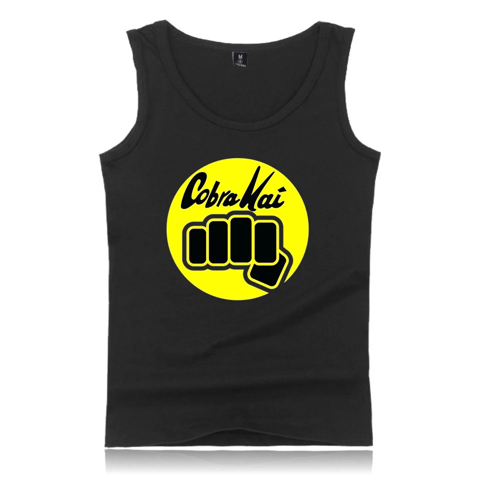 Майка Cobra Kai для бодибилдинга детский топ каратэ тренировок и фитнеса без