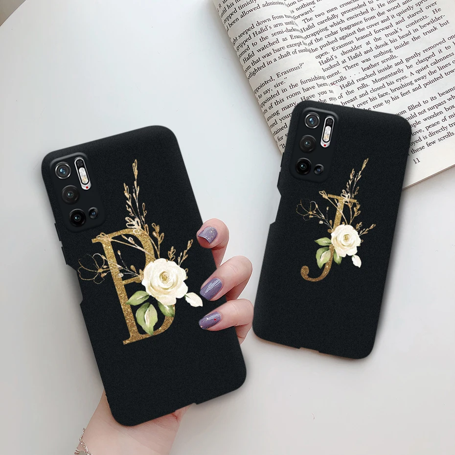 Stylish Soft Silicone Phone Case with Cute Letter Design - Durable and Trendy Phone Cover