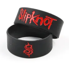 1 шт. силиконовый браслет Slipknot панк-рок Unsexi браслет модный браслет для мужчин аксессуары
