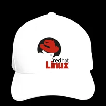 Бейсболка Linux красная шляпа с логотипом Кепка остроконечная Кепка
