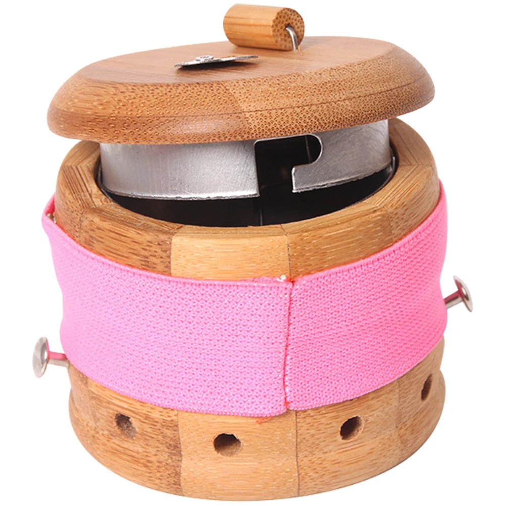 Bamboe Moxibustion Box Moxa Kegel Brander Houder Warmte Tank Massage Household Wooden Jar | Красота и здоровье