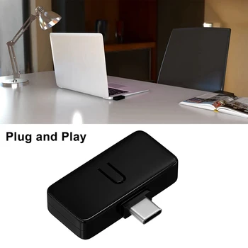 

HOT-TX6 Wireless Type-C Audio Transmitter Bluetooth 5.0 Supports APTX No Delay