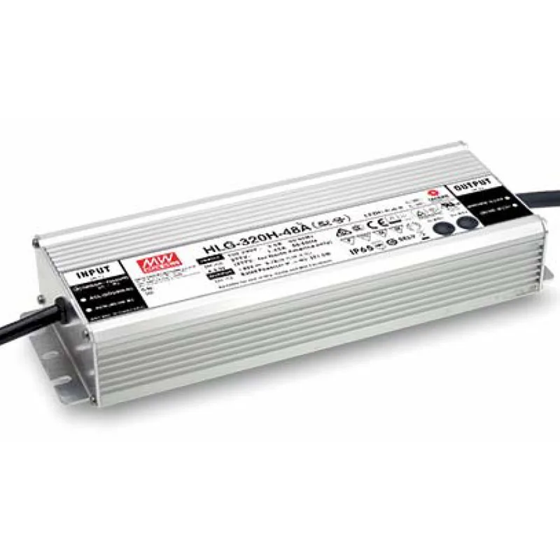 MeanWell IP67 300 Вт 320 Вт 480 Вт 600 Вт светодиодный трансформатор AC90V-305V к DC 12 В 24 В CE UL SAA драйвер tuv адаптер