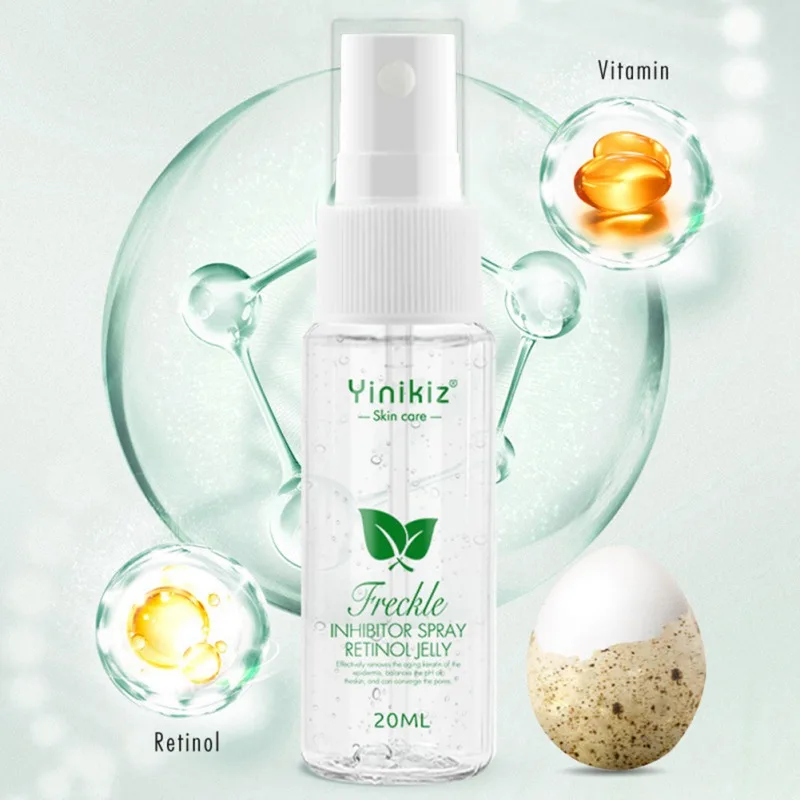 Freckle Removal Serum Moisturizing Lightening Pigment Brighten Skin Color Anti-aging Spray Bright White Pigment SkinCare