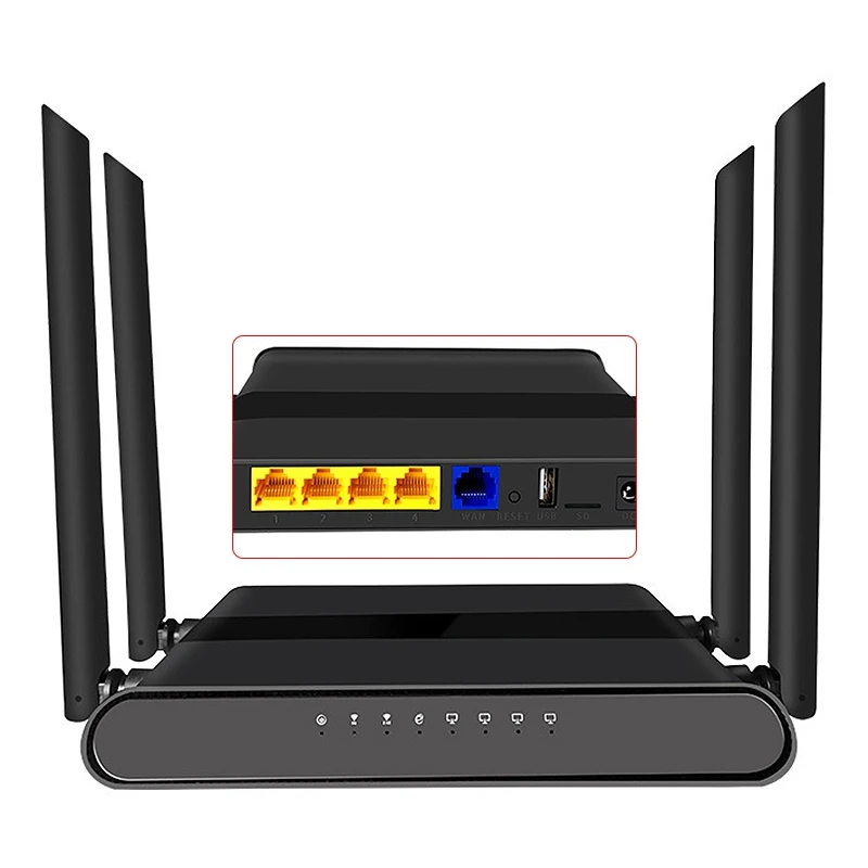 WE5126 беспроводной Wifi роутер домашний ligent двухдиапазонный гигабитный поддержка