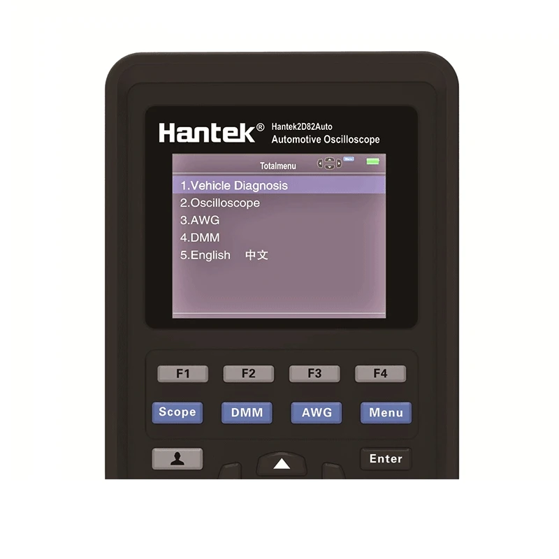 Hantek 2d82 Авто 4 в 1 Hantek 2 канала 80 МГц цифровой осциллограф+ источник сигнала+ Автомобильный диагностический+ USB мультиметр