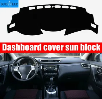 

Car Dashboard Cover Mat Pad Interior Sun Shade Instrument Carpet Accessories For Nissan Qashqai J11 2014 2015 2016 2017 2018