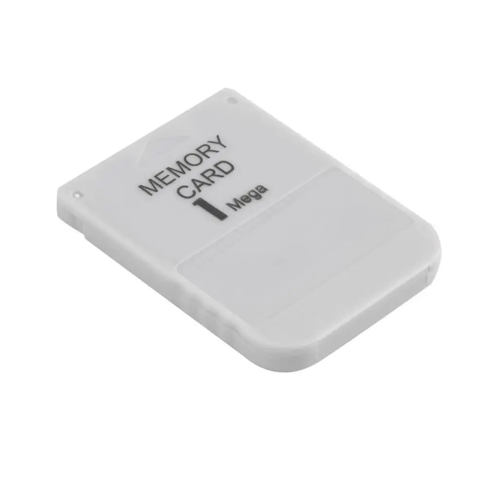 Новая карта памяти PS1 1 Playstation Mega PSX игра практичная доступная белая M 1MB|Картриджи| |