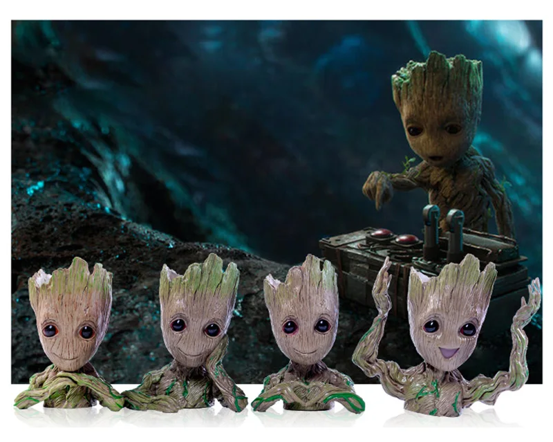 Цветочные горшки Groot многофункциональные украшения дома детские игрушки ручки Gruitt цветочные горшки садовые горшки для хранения Ремесла