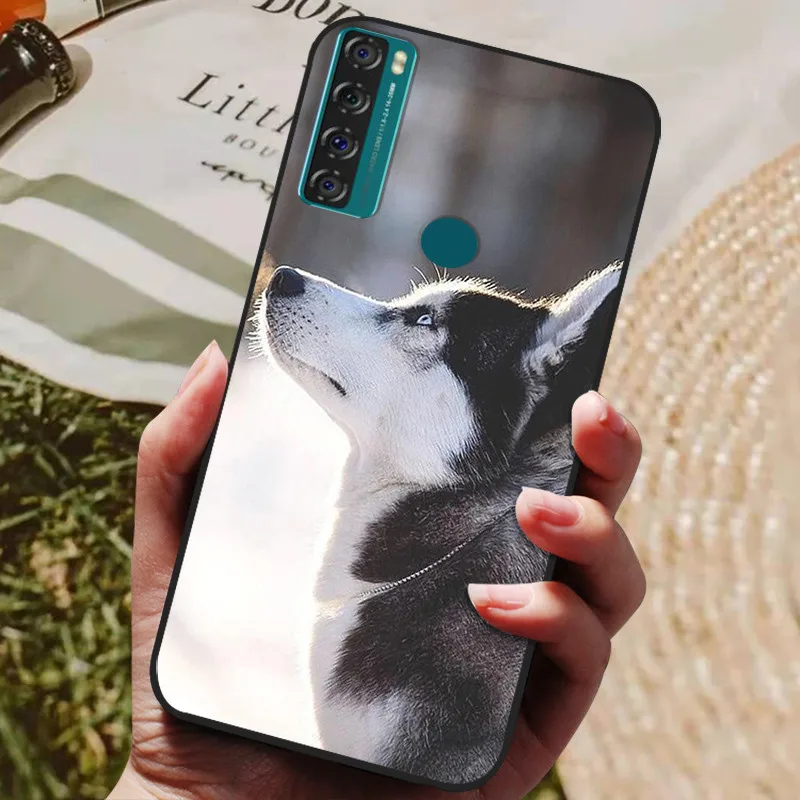 For TCL 20 SE Case Soft Silicone Phone Back Cover For TCL 20 SE TCL20SE TCL20 20SE Cases Coque for TCL 20SE  Fundas bumper Shell designer phone pouch