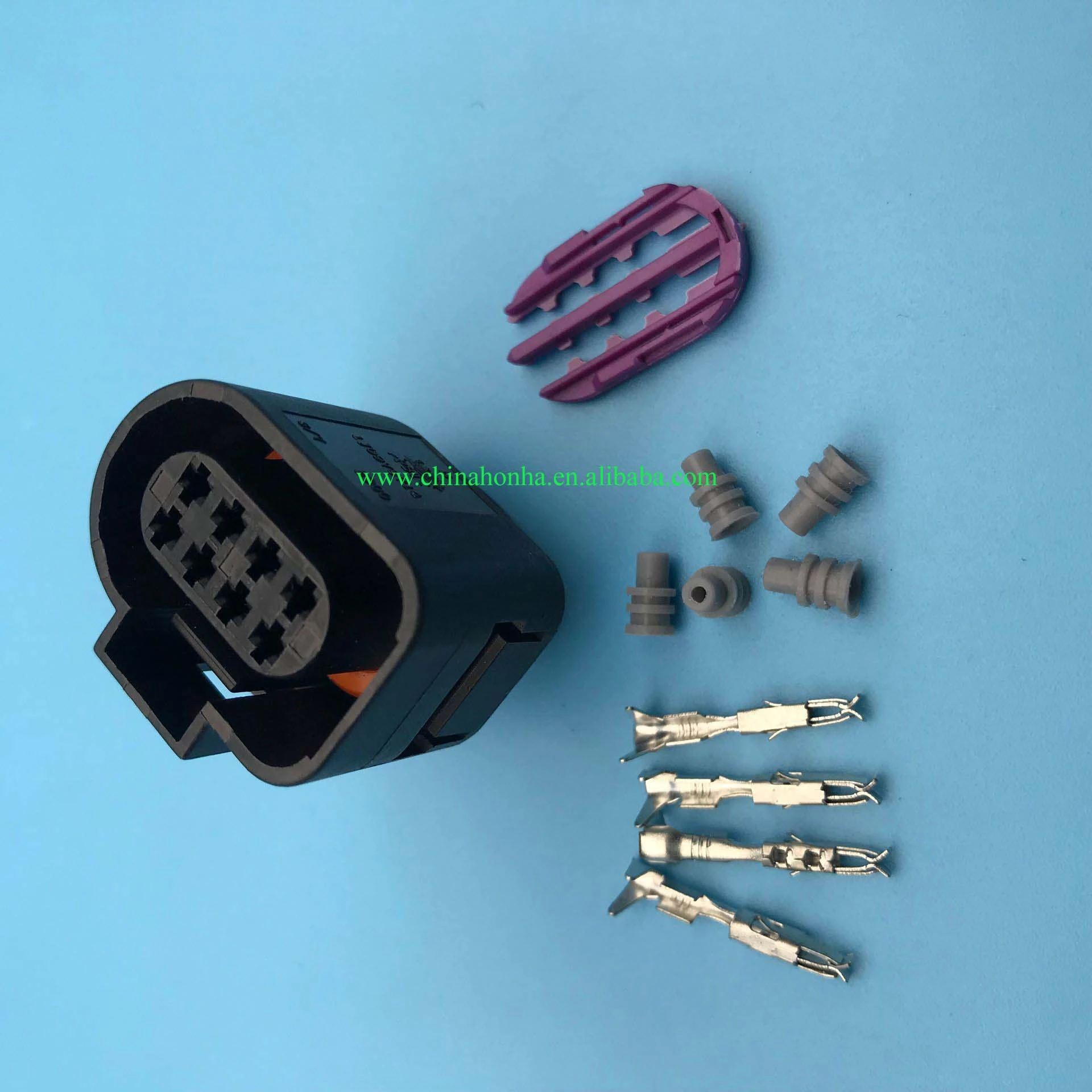 1 pieza pequeña 8pin Terminal Cable arnés-Jack Y Conector 8 Pines Cable Y Enchufe 1 pieza pequeña 8pin Terminal Cable arnés-Jack Y Conector 8 Pines Cable Y Enchufe