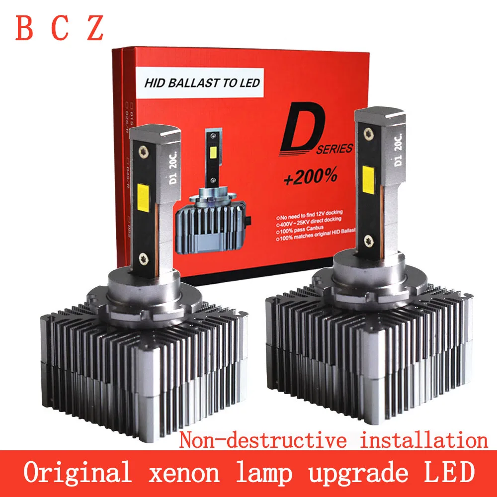 Автомобильный светильник D1S D2S D3S D4S D8S D5S светодиодный canbus headllamp 90W 10000LM 12V 6000K automóviles