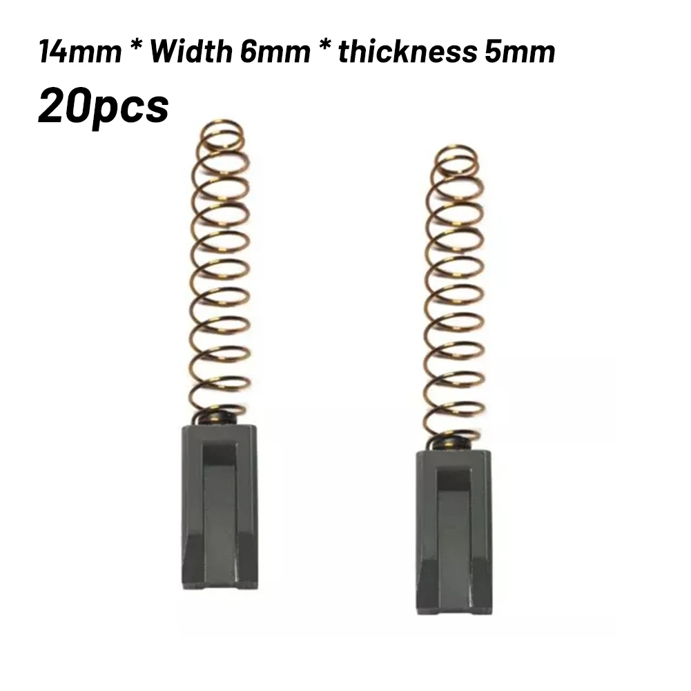 10 Paia Di Spazzole Di Carbone Per Motore Di Triac S /Pid Apparecchiature Per Saldatura Ad Aria Calda Motore Per Saldatrice Di Plastica