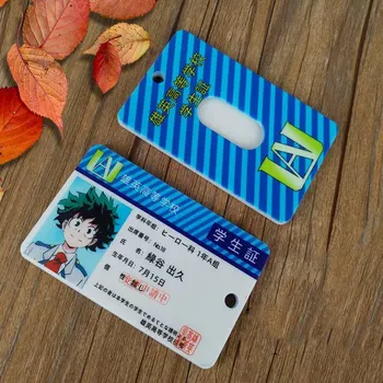 

12pcs/pack Anime My Hero Academia Naruto One Piece Acrylic Cards Holder Keychain Bag's Pendant Cosplay Xmas Gifts