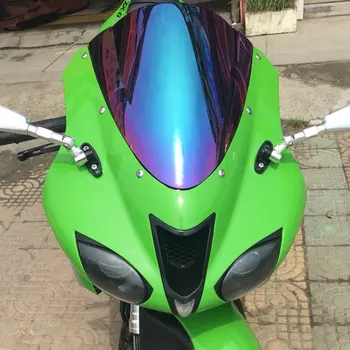 

Windscreen For 2005 2006 2007 2008 Kawasaki Ninja 636 ZX6R ZX-6R ZX 6R ZX10R ZX-10R 10R 07 08 Wind Screen Deflectors Windshield