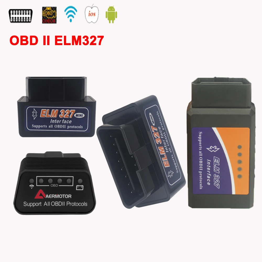 Автомобильный диагностический сканер двигателя ELM327 OBD II Wifi/Bluetooth для Nissan Sunny B14/Sunny