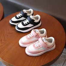 

The Neutral Shades Color Combo Children Sneaker Flat Heel Student Casual Sportier Sneakers Fall Girls Boys Shoes Kids E08222