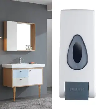 

2020 New Wall-mounted Manual Push Soap Dispenser Hand Sanitizer Shampoo Container Home