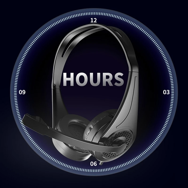 Universal Music Headset Noise Cancelling Microphone Voice Headset Ear Hook Headset PC Music Phone Bass Music