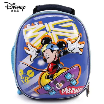 

Disney Backpack Cartoon Marvel Mickey Mouse Elsa Bag Frozen Childrens 3D Eggshell School Bag Cute Sports Backpacks For Girl Boy