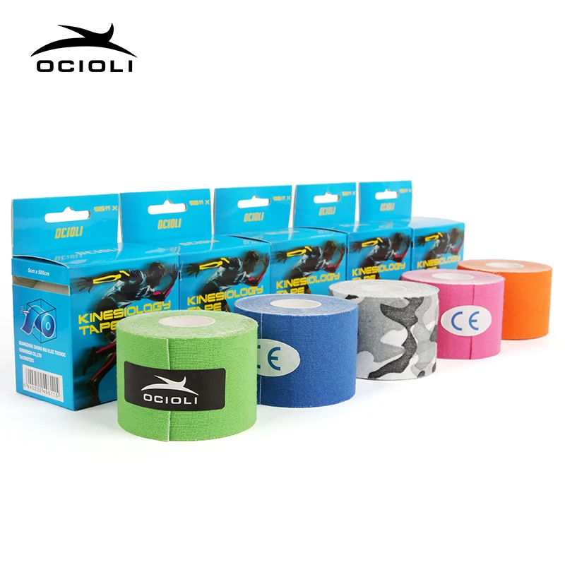 

5M*5CM Kinesiotaping Athletic Kinesiology Tape Sport Taping Strapping Good Quality Football Knee Muscle Kinesiotape Strappin