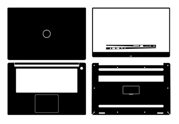 

Laptop Sticker Skin Decals Carbon fiber PU Leather Cover Protector for Dell XPS 15 9570 XPS9570 15.6" 2018 release