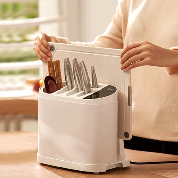

110W Disinfection Machine Household Small Tool Disinfection Knife Holder Ultraviolet Intelligent Drying Chopsticks Tube Box