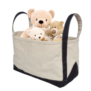 

Sky Large Capacity Canvas Toy Storage Bag Children Household Clothes Storage Bag Home Shopping Bag