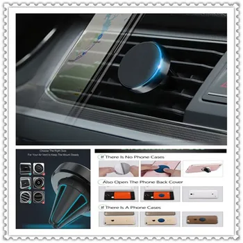 

Car Phone Holder Magnet Air Vent Mount Cell Phone Stand For Hyundai HND3 Veloster i10 LPI 30blue R cee d ix Tucson IX35
