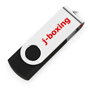 

J-boxing 64GB Flash Drive Metal Rotating usb - 360° Swivel Design Flash Memory Stick  for Computer Laptop