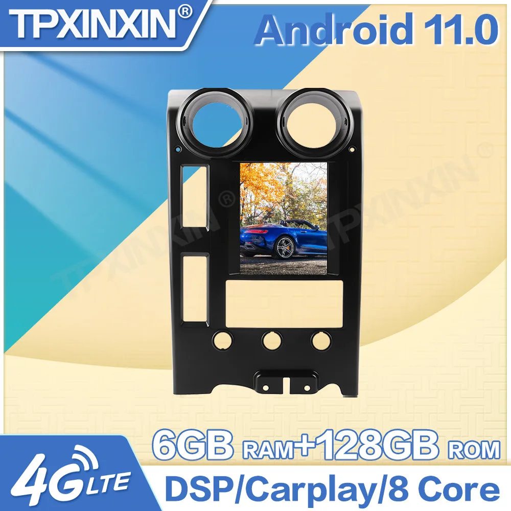 

Android 11 для Hummer H2 2004-2009 Android вертикальный экран автомобильное радио GPS-навигация стерео головное устройство Мультимедиа DVD-плеер