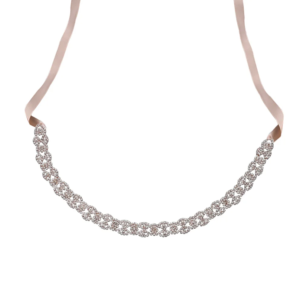 2019 Высококачественный портативный женский пояс с кристаллами Стразы и ленты для