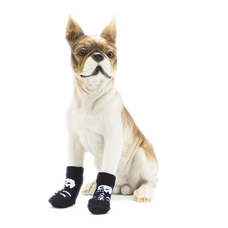 Anti-Slip Dog Socks for Hardwood Floors, Pet Paw Protection for Injured Paw, Indoor Wear
