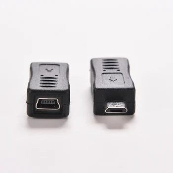 

Micro USB Male to Mini USB Female Adapter Connector Converter Adaptor for Mobile Phones MP3