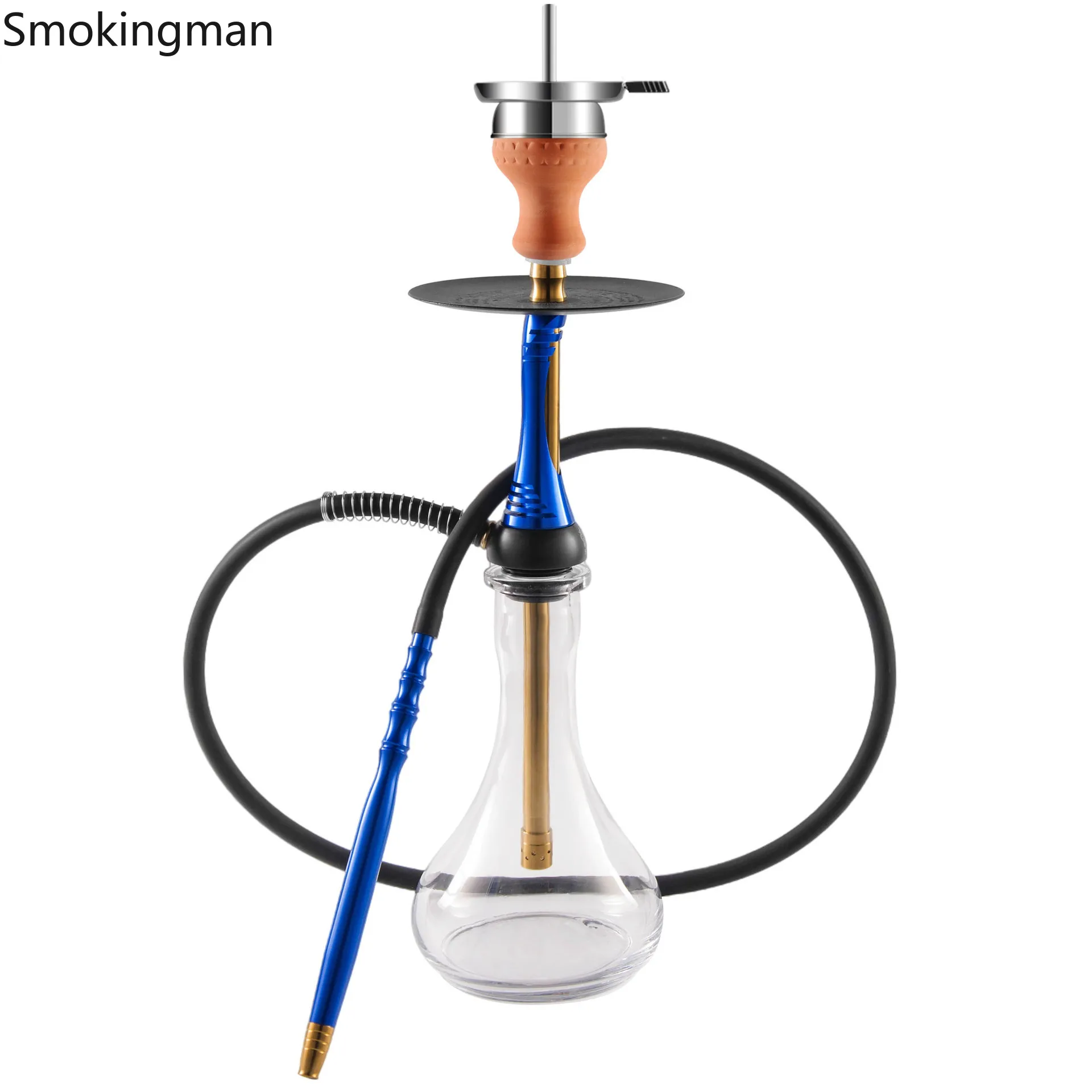 Manufacturers Arabian Shisha Bar Ktv Single Tube Glass Hookah Shisha